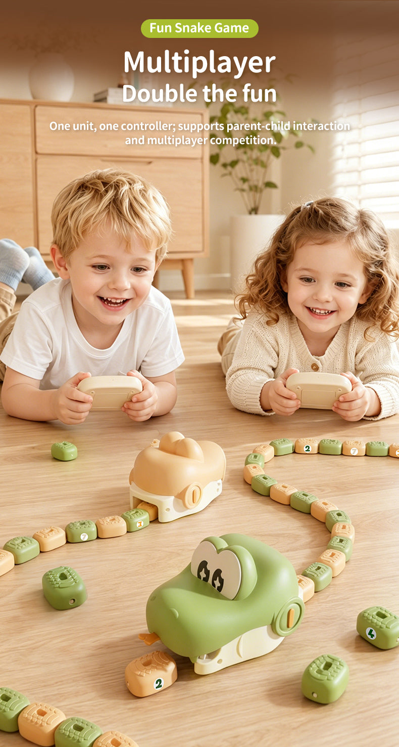 Remote Control Snake Game – Rechargeable Multiplayer Eating Challenge