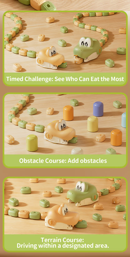 Remote Control Snake Game – Rechargeable Multiplayer Eating Challenge