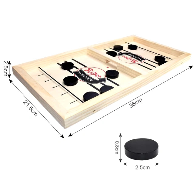 Fast Sling Puck Table Hockey Game – Fun for All Ages