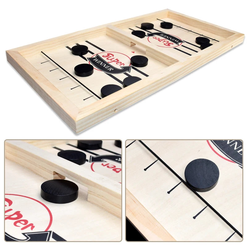 Fast Sling Puck Table Hockey Game – Fun for All Ages