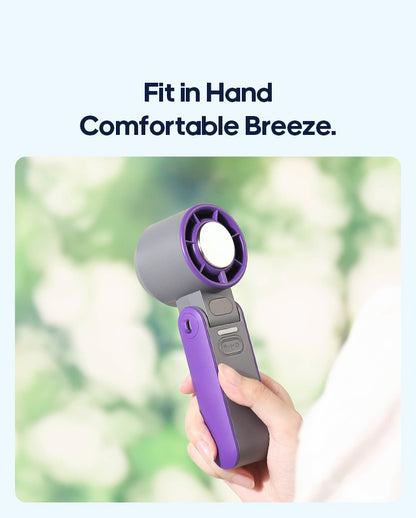 Portable Turbo Cooling Fan – 3600mAh Rechargeable