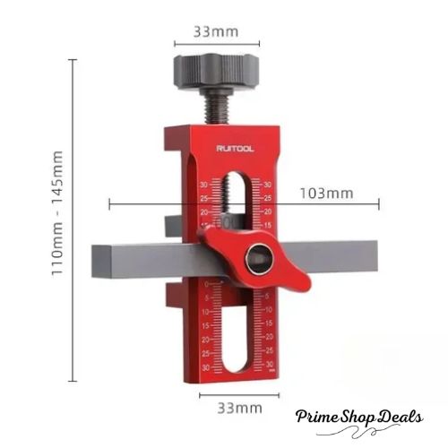 Adjustable Aluminum Alloy Cabinet Door Installation Jig