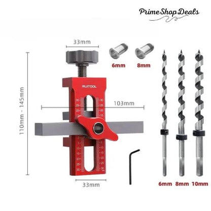 Adjustable Aluminum Alloy Cabinet Door Installation Jig