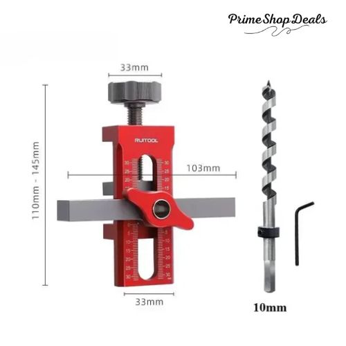 Adjustable Aluminum Alloy Cabinet Door Installation Jig