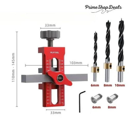 Adjustable Aluminum Alloy Cabinet Door Installation Jig