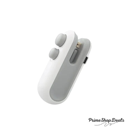 Portable 2-in-1 Rechargeable Mini Heat Sealer