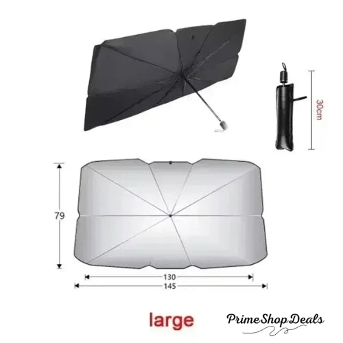 Foldable Car Windshield Sunshade Umbrella - Ultimate Heat and UV Protection