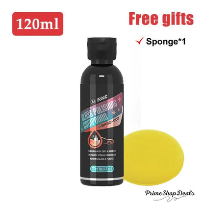 Car Glass Polishing & Oil Film Remover – Advanced Windshield Cleaner