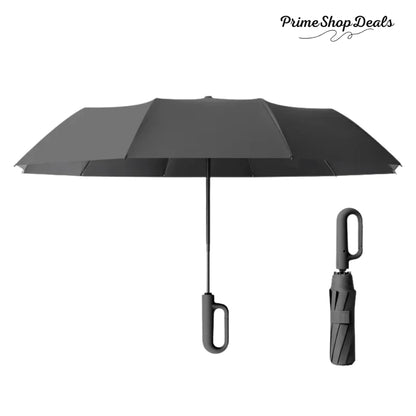 Windproof 72-Bone Automatic Folding Umbrella - UV Protection & Storm-Resistant