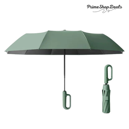 Windproof 72-Bone Automatic Folding Umbrella - UV Protection & Storm-Resistant