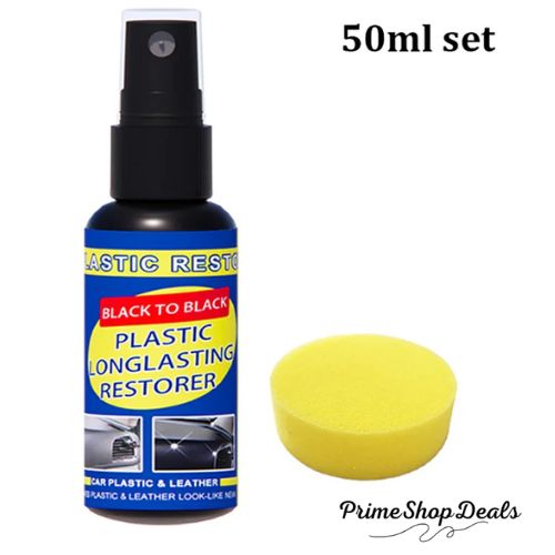 Ultimate Car Plastic and Leather Restorer - High-Gloss Finish