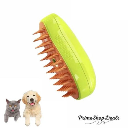 Electric Cat Steam Brush with Gentle Massage Function