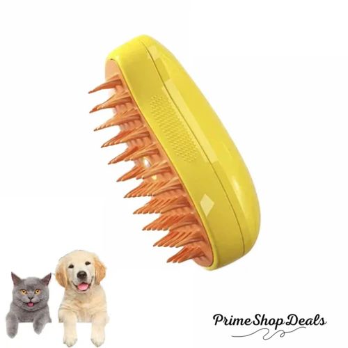 Electric Cat Steam Brush with Gentle Massage Function