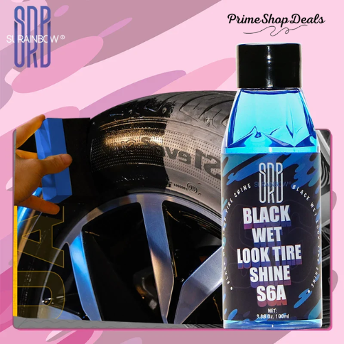 Glossy Wet Look Tire Shine Spray – Protects & Enhances Tire Finish