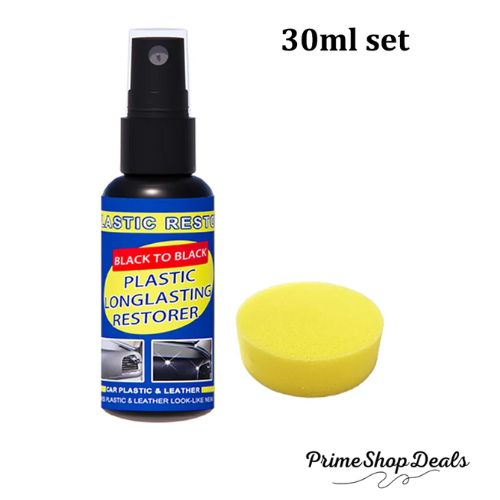 Ultimate Car Plastic and Leather Restorer - High-Gloss Finish