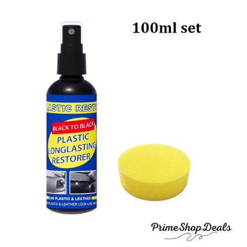 Ultimate Car Plastic and Leather Restorer - High-Gloss Finish