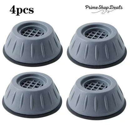 4-Pack Anti-Vibration Pads for Washing Machines & Furniture