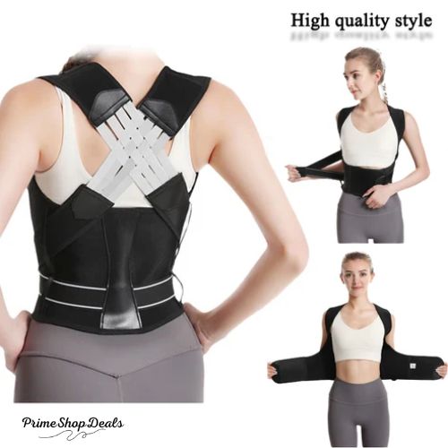 Adjustable Breathable Posture Corrector for Back and Shoulder Support