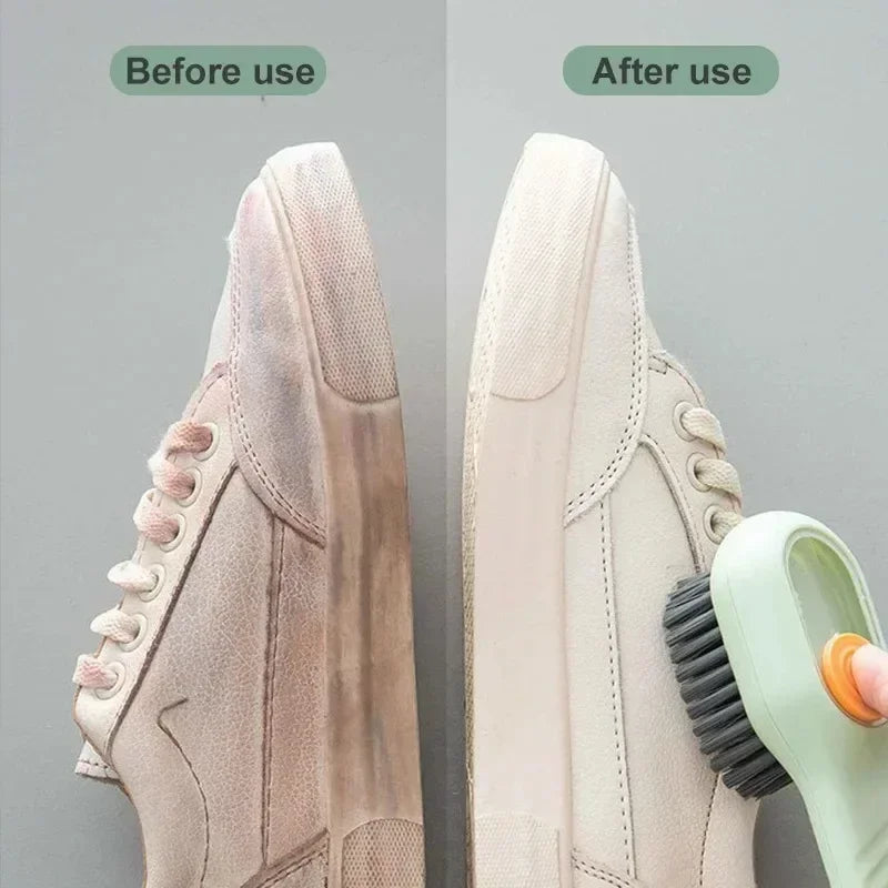 Multifunctional Soap-Dispensing Cleaning Brush