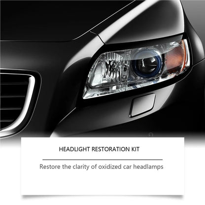 Restore Headlights in Minutes — Crystal Clear Lens Kit