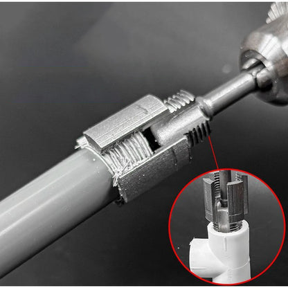 Dual-Function Pipe Threading Tool – Internal & External Threads for Plastic Pipes