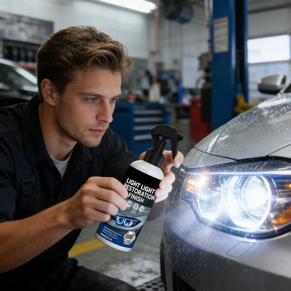 Restore Headlights in Minutes — Crystal Clear Lens Kit