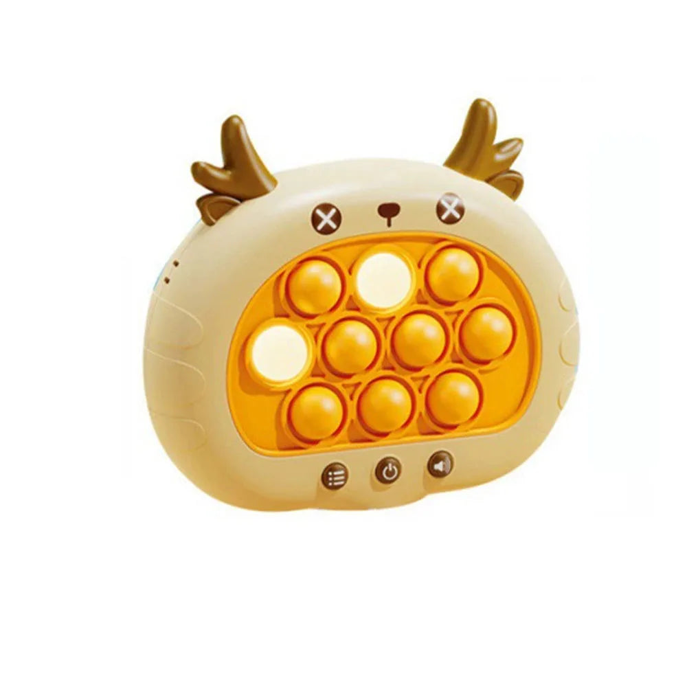 Interactive Light-Up Whack-A-Mole Game Console for Kids