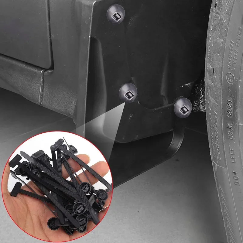 Universal Automotive Fastening Clips – Self-Locking Nylon Repair Clips