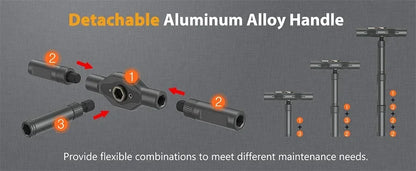 All-in-One Repair Tool — 24-in-1 Ratcheting Screwdriver Set
