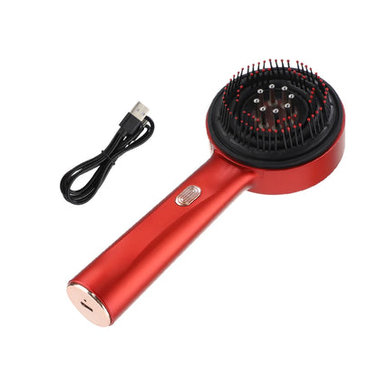 Red Light Therapy Scalp Massage Comb with Liquid Applicator