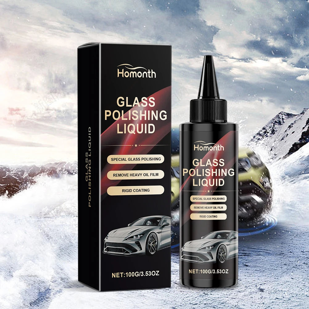 100 ml Car Glass Polishing Liquid for Windshield and Window Cleaning