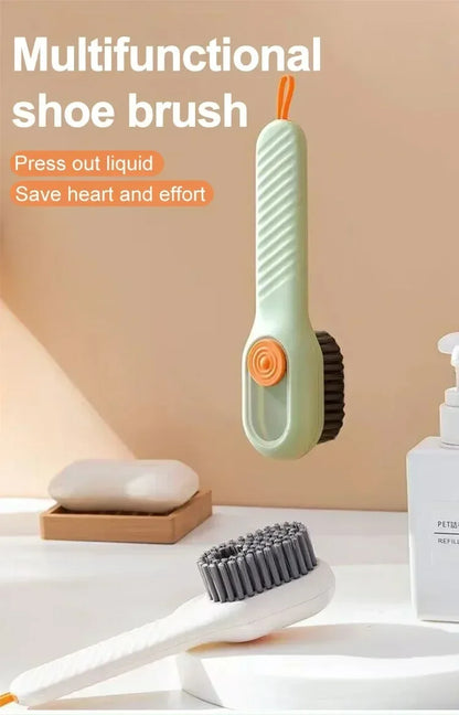 Multifunctional Soap-Dispensing Cleaning Brush