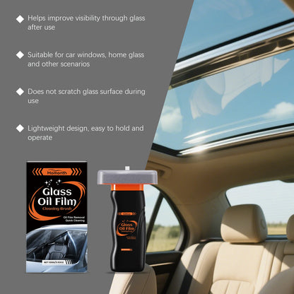 Clear Your Windshield Instantly — Oil Film Remover Brush