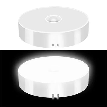 Motion-Sensing LED Night Light with Magnetic Base