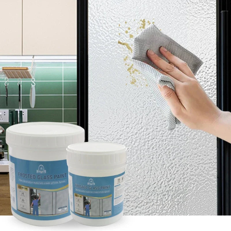 Frosted Glass Privacy Paint – Water-Based DIY Solution for Glass Surfaces