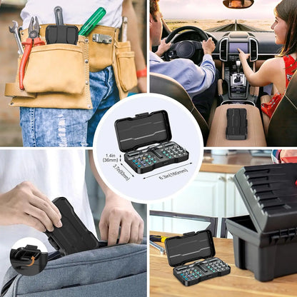 All-in-One Repair Tool — 24-in-1 Ratcheting Screwdriver Set