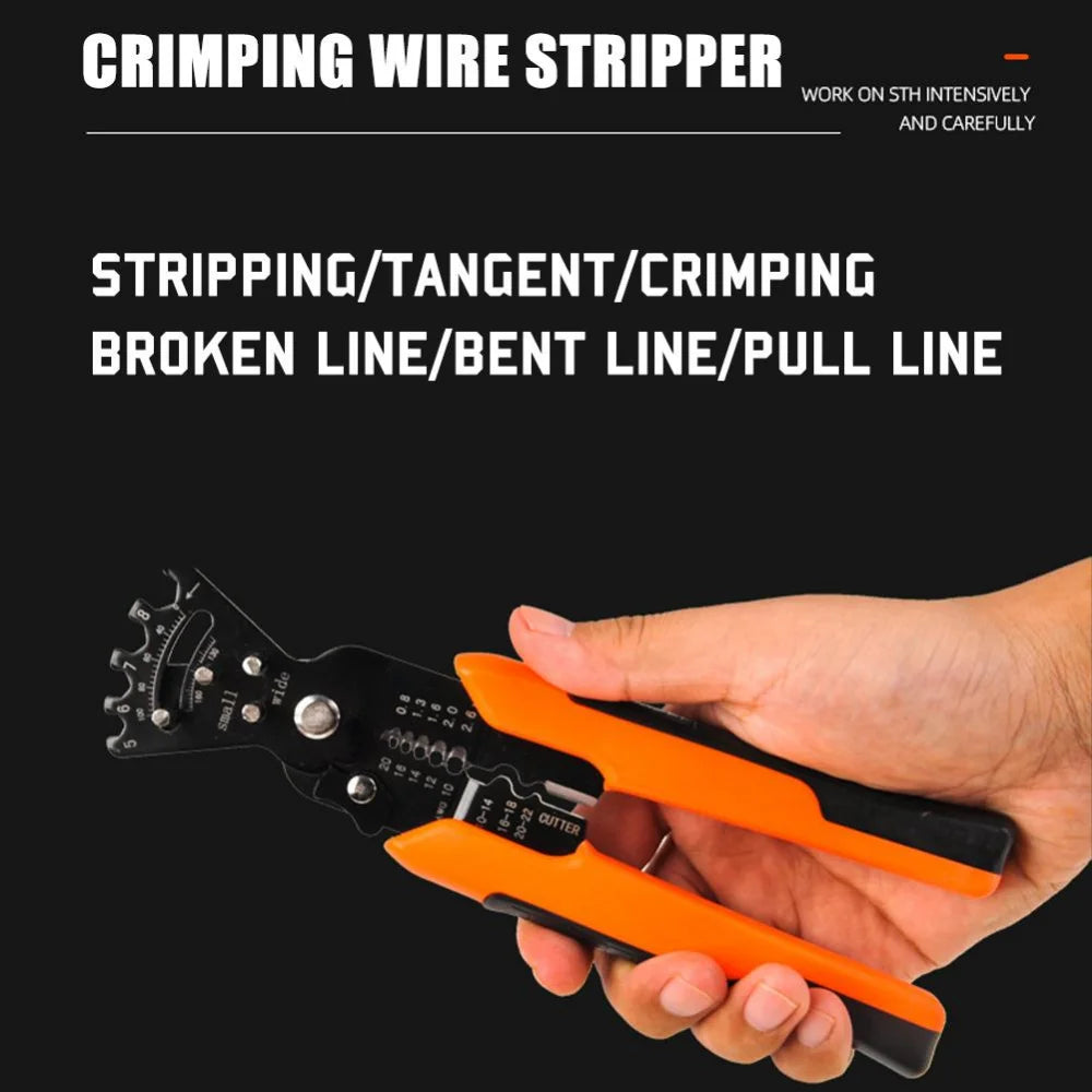 Multifunctional Wire Stripping and Cutting Pliers for Electricians