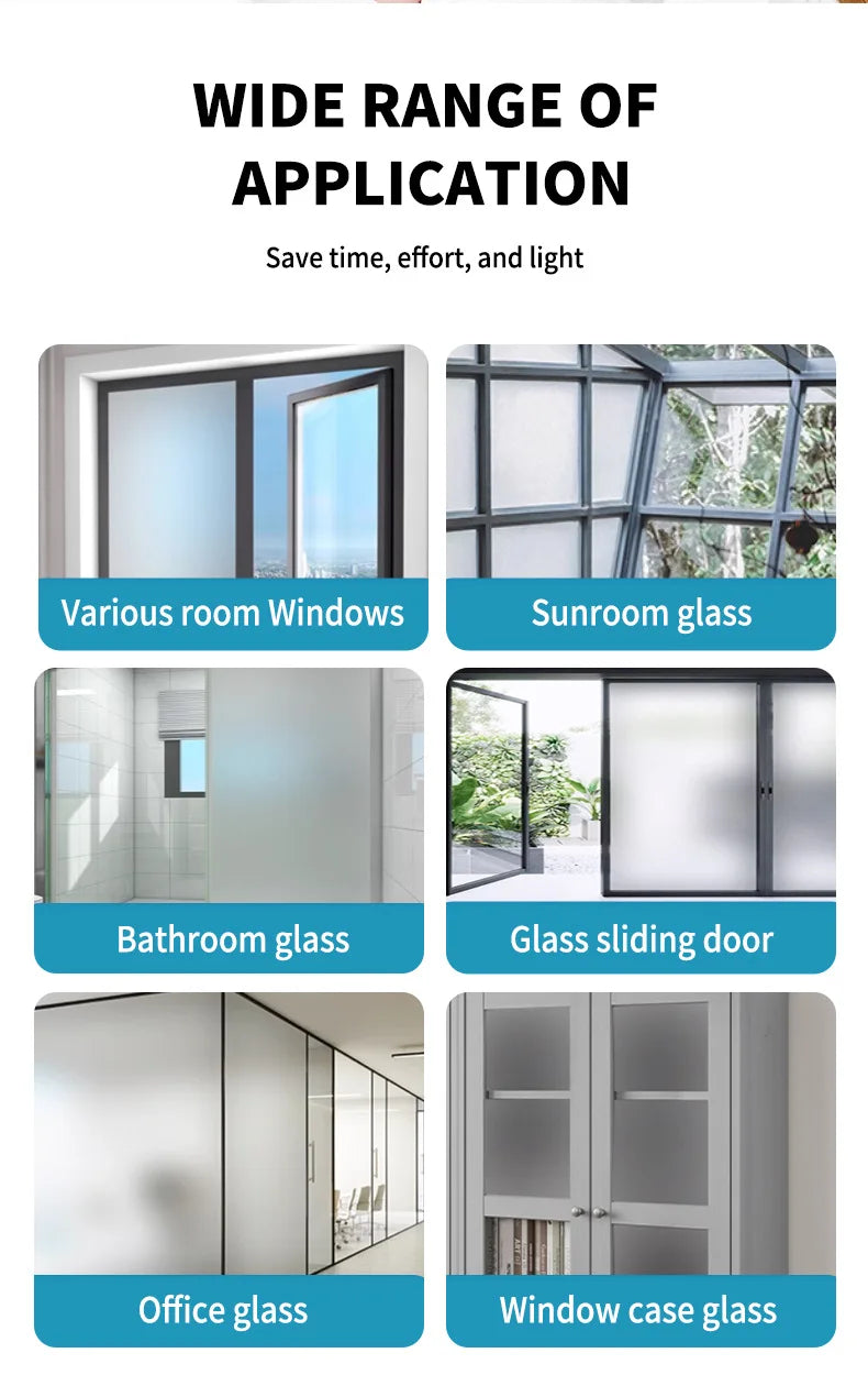 Frosted Glass Privacy Paint – Water-Based DIY Solution for Glass Surfaces