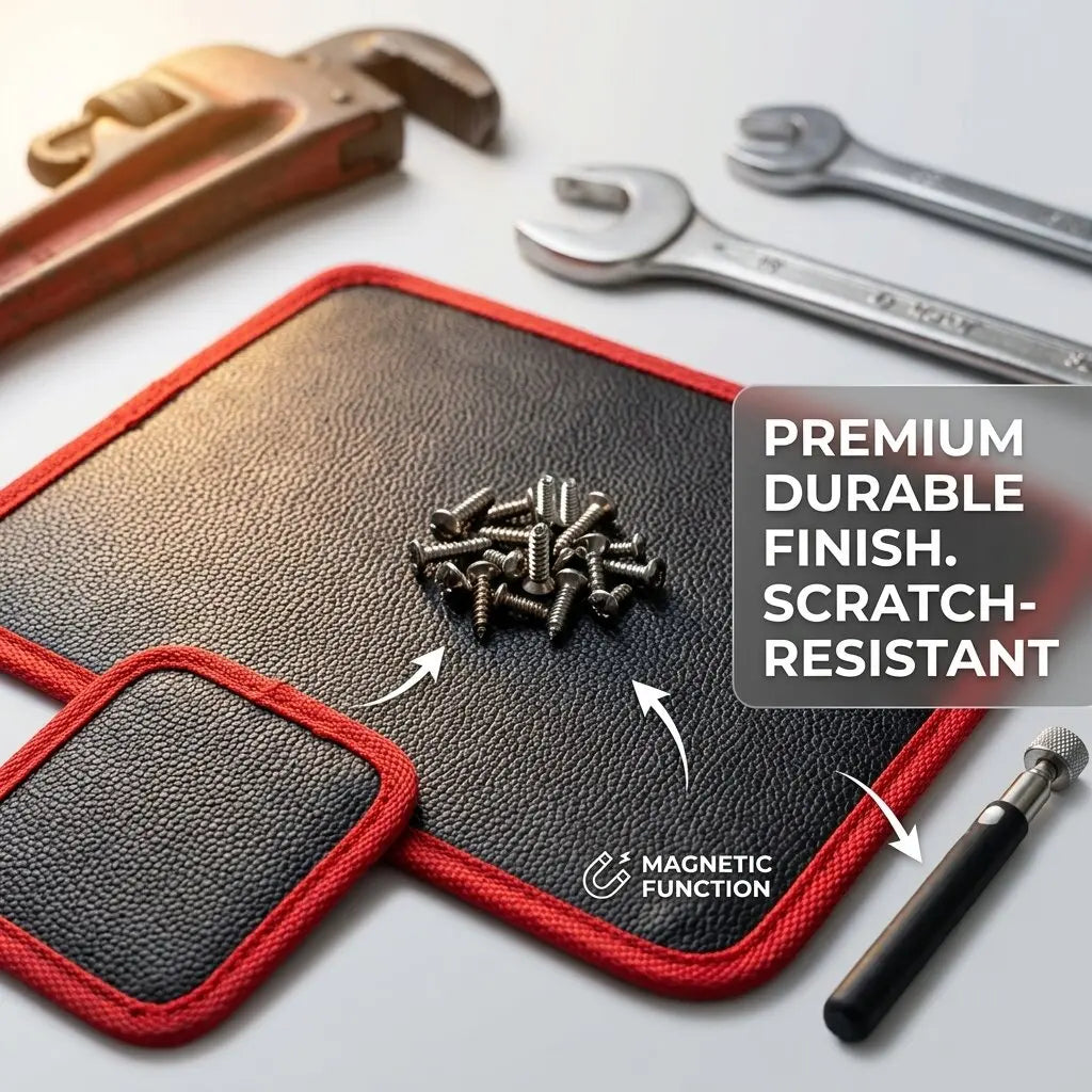 Magnetic Tool Mat – Flexible Workshop Tool & Parts Organizer