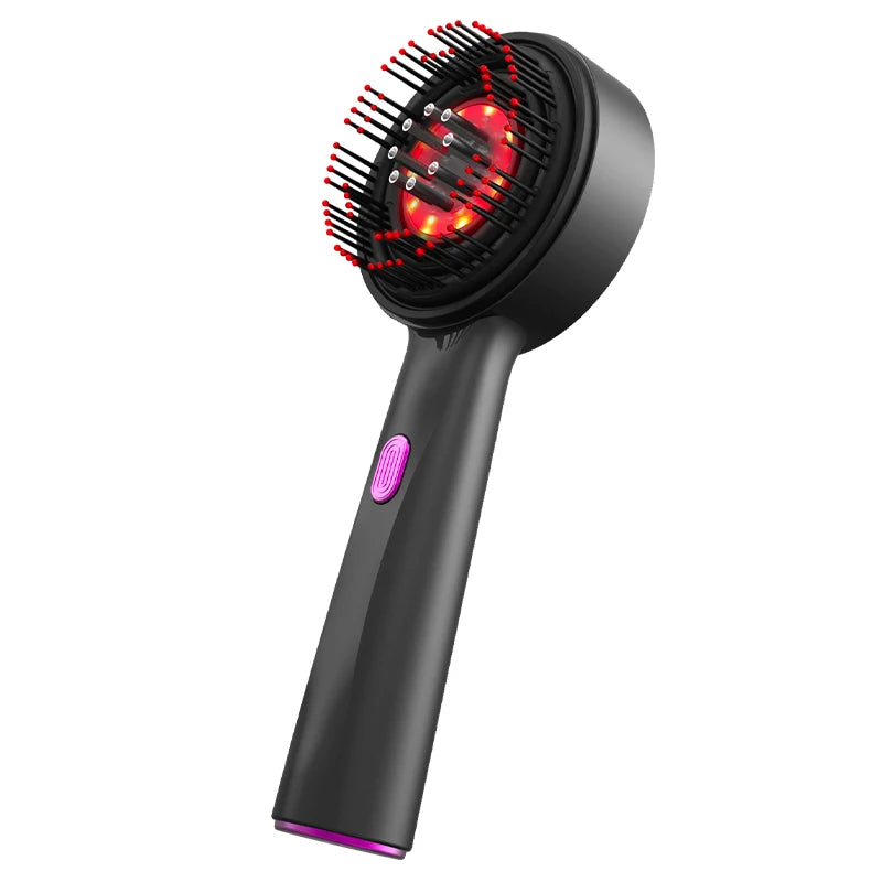 Red Light Therapy Scalp Massage Comb with Liquid Applicator