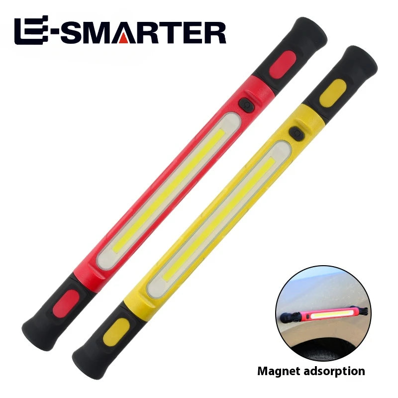 Rechargeable Magnetic COB Work Light – 360° Rotating LED Inspection Lamp