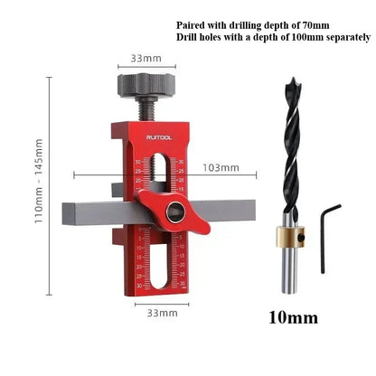 Adjustable Aluminum Alloy Cabinet Door Installation Jig