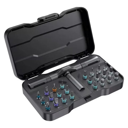 All-in-One Repair Tool — 24-in-1 Ratcheting Screwdriver Set