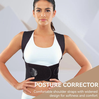 Adjustable Breathable Posture Corrector for Back and Shoulder Support