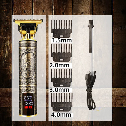 T9 Pro All-Metal Electric Hair Clipper & Shaver