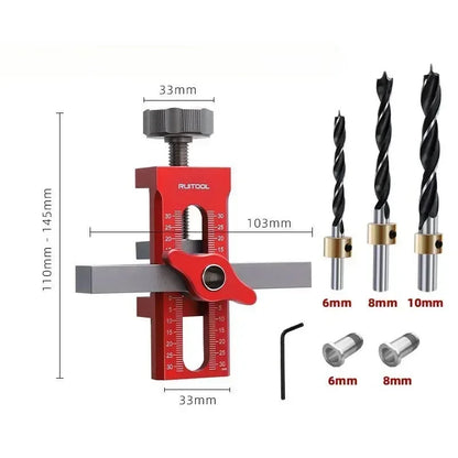 Adjustable Aluminum Alloy Cabinet Door Installation Jig