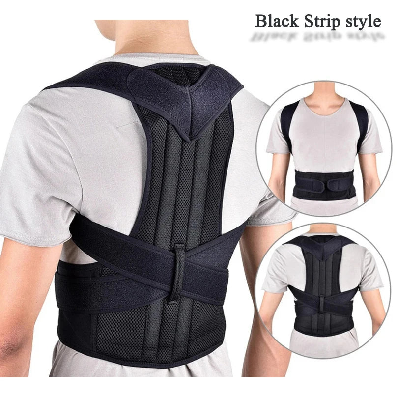 Adjustable Breathable Posture Corrector for Back and Shoulder Support