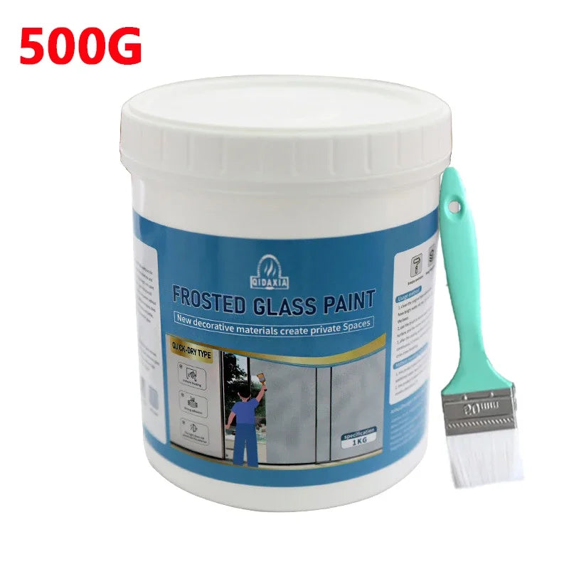 Frosted Glass Privacy Paint – Water-Based DIY Solution for Glass Surfaces