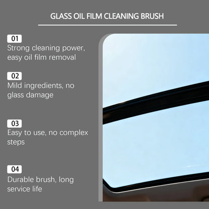 Clear Your Windshield Instantly — Oil Film Remover Brush