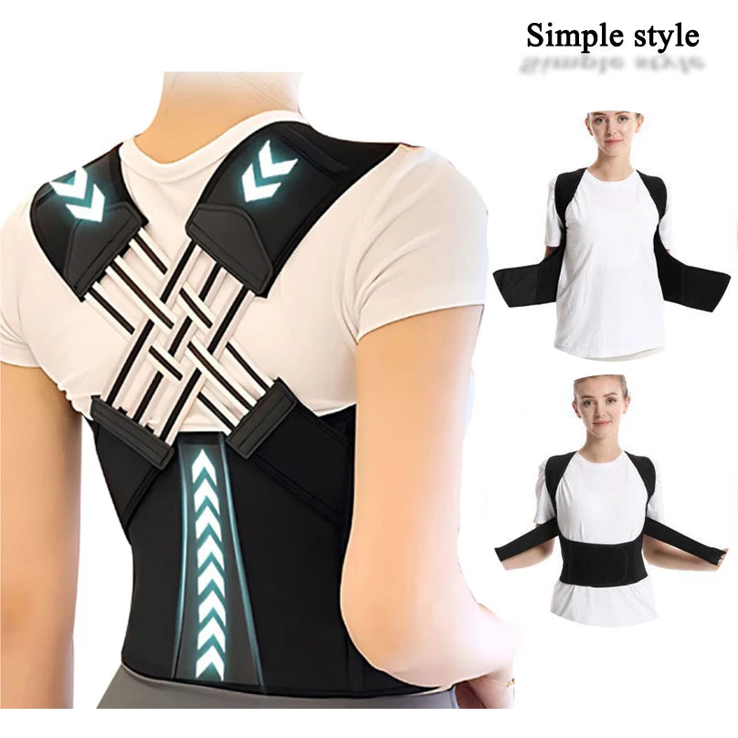 Adjustable Breathable Posture Corrector for Back and Shoulder Support